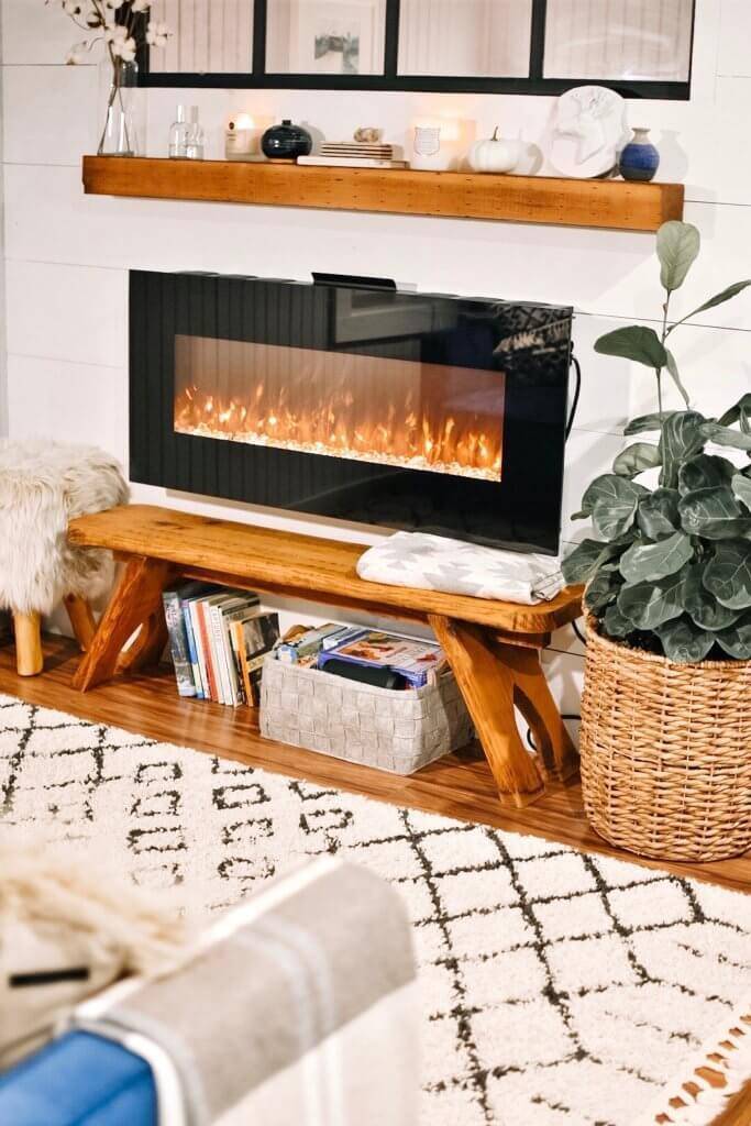 classic gas fireplace